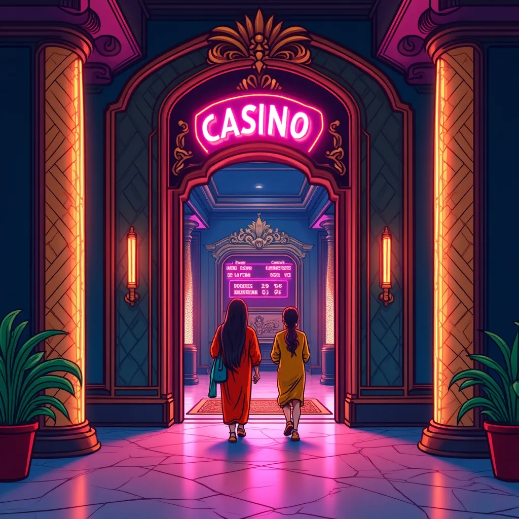 Guts casino hero AI generated