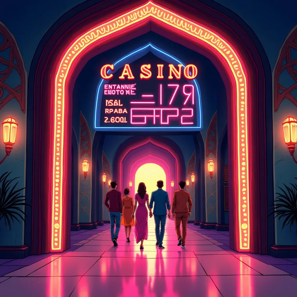 Guts casino hero AI generated